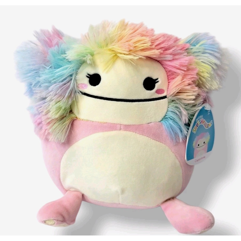 Squishmallows Caparinne Plush Stuffed Animal 8" Small Rainbow Toy NEW